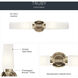 Truby 2 Light 20.75 inch Champagne Bronze Bath Vanity Light Wall Light